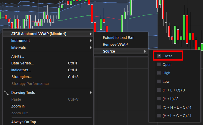 VWAP-change-datasource