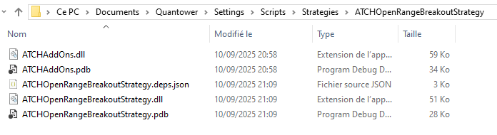 how to import strategy to quantower